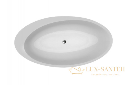ванна акриловая vayer boomerang (eh) oval etna 1940x1000 c панелью ( монолит)
