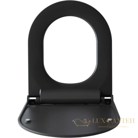 сиденье для унитаза allen brau priority 4.31004.an с микролифтом, антрацит