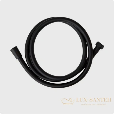 душевой шланг aquame aqm1500b, 1500 мм, черный