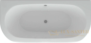 акриловая ванна aquatek морфей 190x90 mor190-0000014 без гидромассажа, с фронтальным экраном+боковые экраны 2шт.