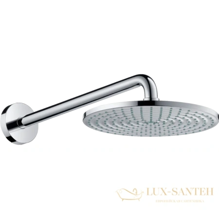 верхний душ hansgrohe raindance s 240 1jet ecosmart 9 л/мин с держателем хром 27461000