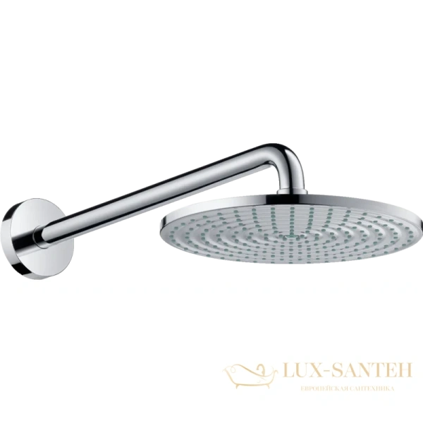 верхний душ hansgrohe raindance s 240 1jet ecosmart 9 л/мин с держателем хром 27461000