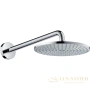 верхний душ hansgrohe raindance s 240 1jet ecosmart 9 л/мин с держателем хром 27461000