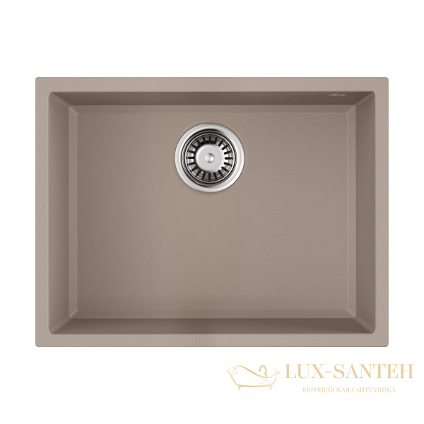 кухонная мойка omoikiri tedori 54-u-sa tetogranit х бежевый, 4993990