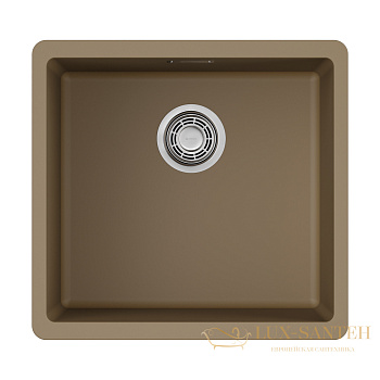кухонная мойка omoikiri kata 44-u-ca artgranit х карамель, 4993399