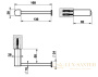 бумагодержатель gessi rilievo 59455.030,  copper pvd