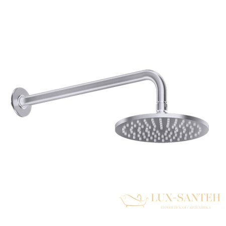 верхний душ gessi inciso 58148.149 200 мм, finox brushed nickel