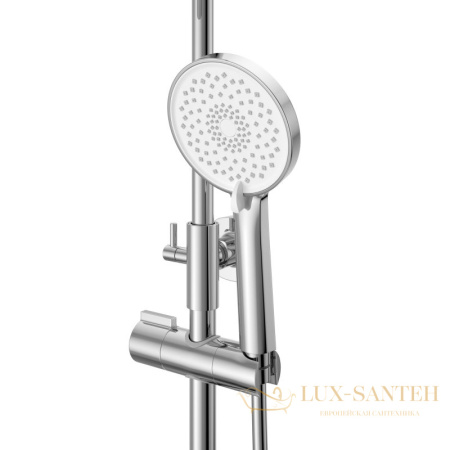 душевая система для ванны belbagno albano-vscm-crm, хром глянцевый глянцевый