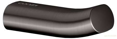 крючок keuco edition 400, 11514350000, титан черный шлифованный