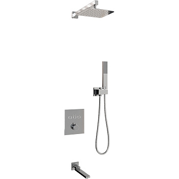 душевая система rgw shower panels 511408371-01 с термостатом sp-371, хром