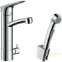 смеситель для раковины с набором для биде hansgrohe logis 31515000, хром