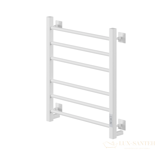 полотенцесушитель электрический кабельный ника step-3 60/40 ral9016 белый матовый u
