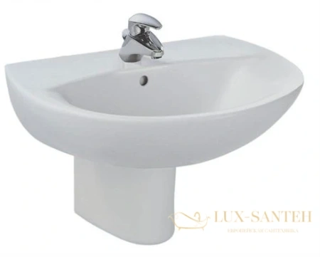 раковина подвесная jacob delafon patio 55x45 e4158ng-00