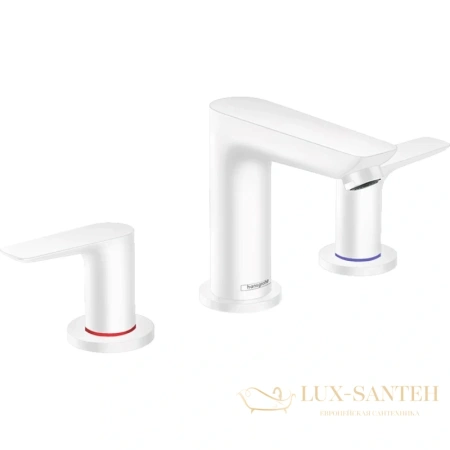 смеситель для раковины hansgrohe talis e 71733700, белый
