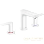 смеситель для раковины hansgrohe talis e 71733700, белый