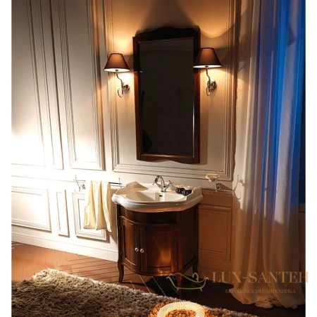 зеркало kerasan retro 731340noce 63х116 см, орех