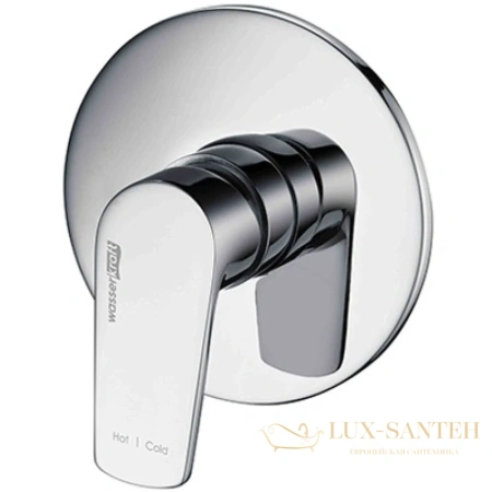 смеситель wasserkraft dill 6151 для душа, хром