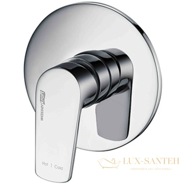 смеситель wasserkraft dill 6151 для душа, хром