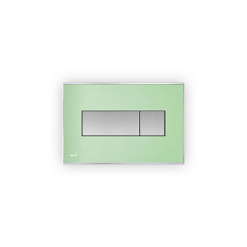 alcaplast кнопка управления с цветной пластиной, светящаяся кнопка зеленая, свет белый m1472-aez110