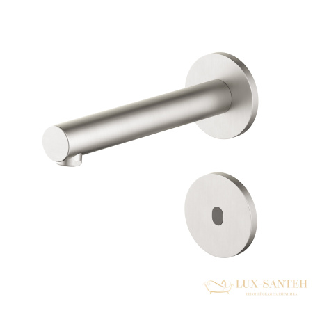 смеситель для раковины встраиваемый сенсорный timo saona 2373/13sm, никель брашированный