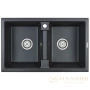 кухонная мойка paulmark zwilling pm238150-blm, черный металлик