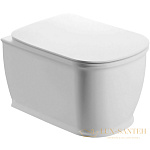Подвесной унитаз BelBagno Prado BB10150CH без сиденья, белый