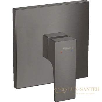 смеситель для душа hansgrohe metropol, 32565340, (внешняя часть), шлифованный черный хром