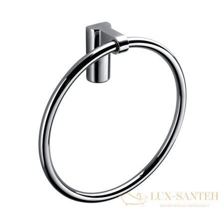 полотенцедержатель кольцо colombo design luna b0111, хром