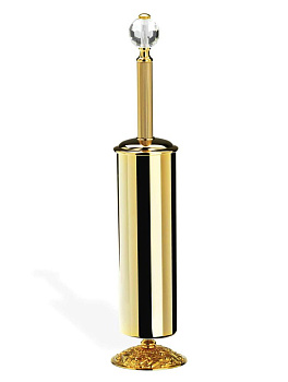 ершик stil haus noto light, nt039v(16), напольный металлический со стеклом murano, цвет золото
