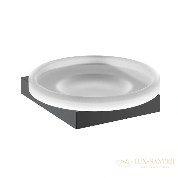 мыльница timo petruma 15221/03, черный матовый