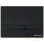кнопка berges frame 040055 для инсталляции novum f5, черный soft touch