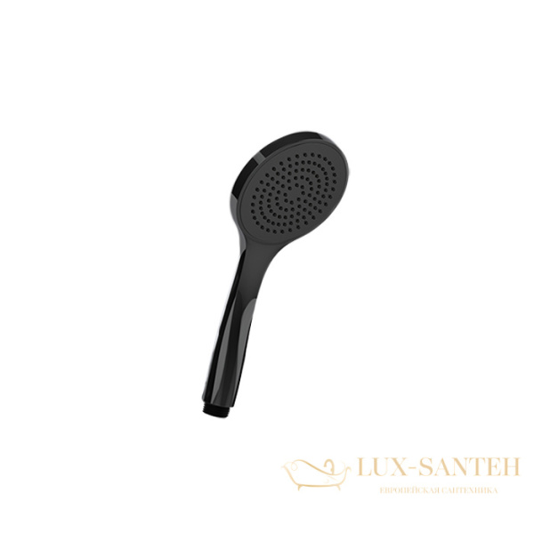 ручной душ velvet, 100 мм,  almar hand showers e082114.mb, черный матовый