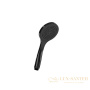 ручной душ velvet, 100 мм,  almar hand showers e082114.mb, черный матовый