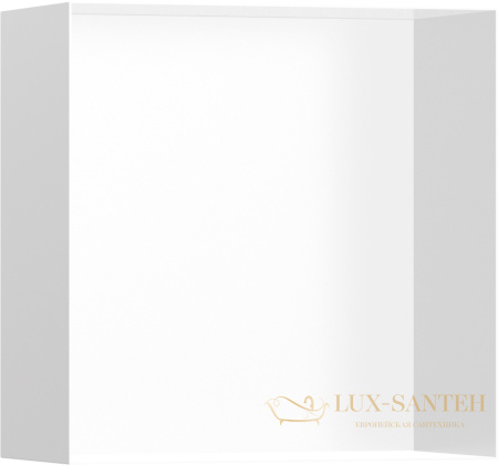 полка hansgrohe xtrastoris minimalistic 56079700 матовая белая