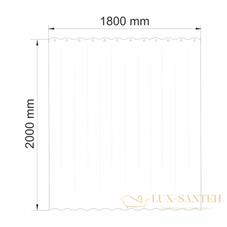 штора wasserkraft lossa sc-81103 для ванной комнаты, белый, голубой, синий, фиолетовый