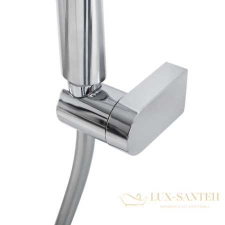 смеситель для ванны belbagno aurora-vasm-crm, с ручным душем, хром глянцевый глянцевый 