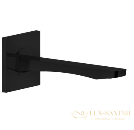 излив gessi rilievo 59100.299 для наполнения ванны, black xl
