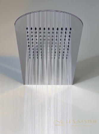 верхний душ gessi tremillimetri tondo 33051.238, mirror steel