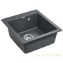 кухонная мойка paulmark zemar pm104651-dg, графит