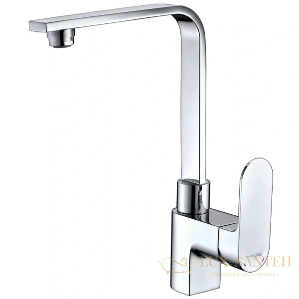 смеситель wasserkraft dinkel 5807 для кухни, хром