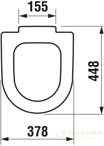 крышка-сиденье jika mio 9271.1.300.000.1