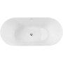 акриловая ванна belbagno bb416-1700-800 170x80 без гидромассажа, белый