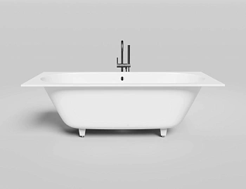 ванна salini ornella axis 103411m s-sense 180x80 см, белый