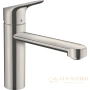 смеситель для кухни hansgrohe focus m43 71816800 сталь