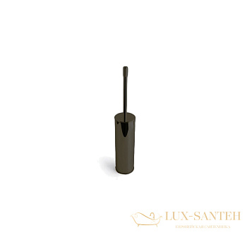 ершик для унитаза напольный bertocci officina 01, 127 7522 8600, бронза индустриальная