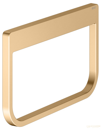 полотенцедержатель-кольцо keuco moll, 12721250000, латунь шлифованная