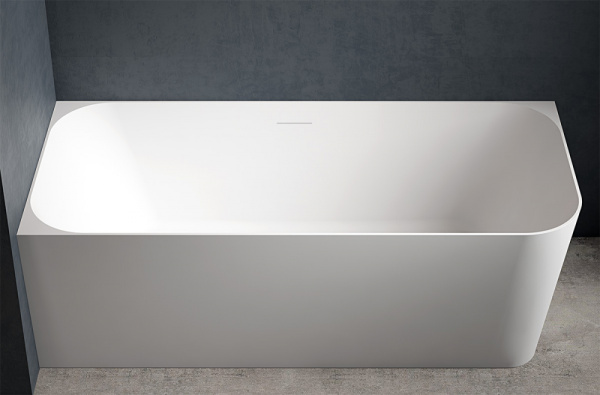 акриловая ванна abber ab9331-1.6 l, цвет белый