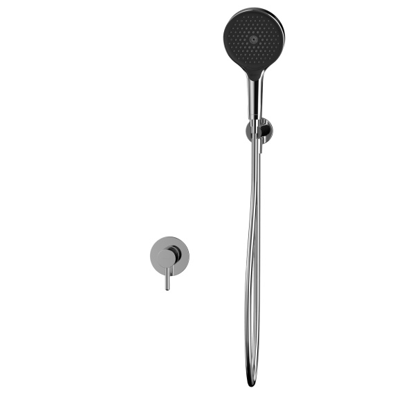 душевая система для душа скрытого монтажа whitecross y, yset02topcr, хром