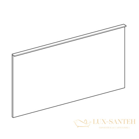 зеркало geberit xeno² 500.203.00.1 1400х710 мм, зеркальный