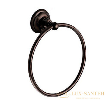 nicolazzi accessori, 1485tb, полотенцедержатель кольцо 19.5см., подвесной, цвет тосканская бронза